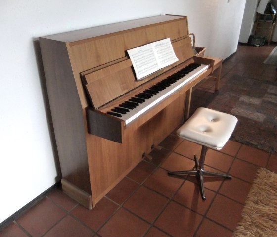 Vacation cottage Ammermann piano, © © Hanno Bremer