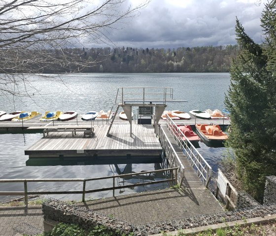 Pulvermaar Bootssteg