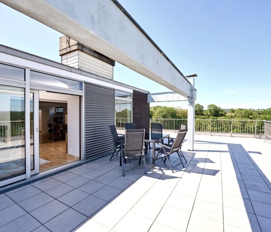 Terrasse avec table