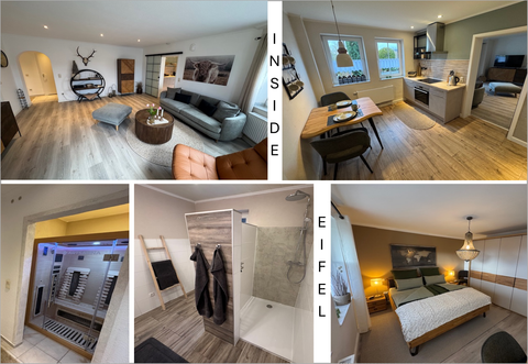 unsere Ferienwohnung "Inside Eifel" im Überblick