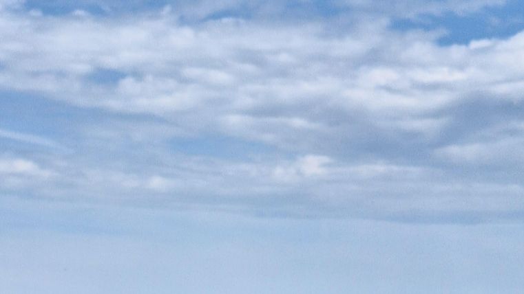 Eine weite Landschaft mit blühenden Rapsfeldern und sanften Hügeln unter einem blauen Himmel. Die Wolken verleihen der Szene eine ruhige Atmosphäre.