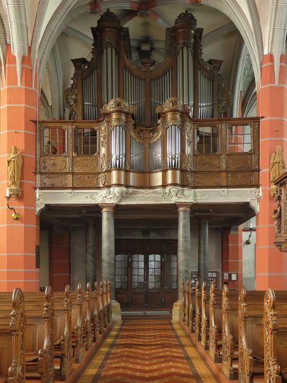 Große Orgel in der Schlosskirche Schleiden