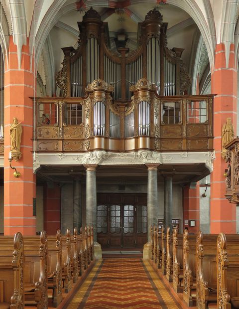 Schlosskirche Schleiden von innen