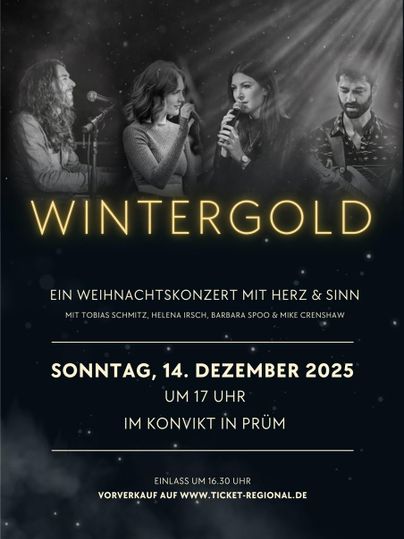 Plakat Konzert Wintergold