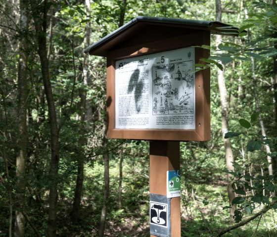 Eifelspur Pingenwanderweg - informatiebord, © Nordeifel Tourismus GmbH