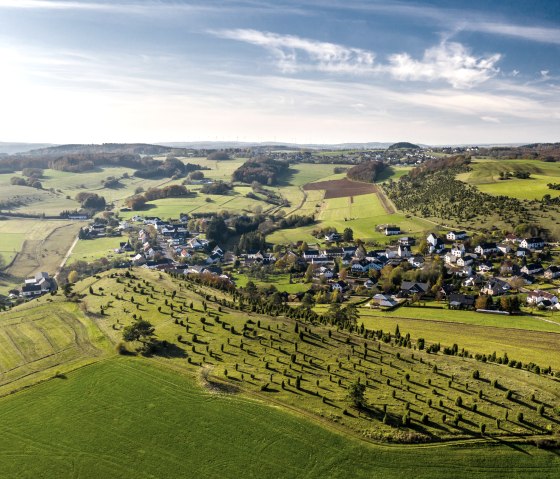 Calvary from the air, EifelSpur Tuscany of the Eifel, © Eifel Tourismus, D. Ketz