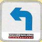 Sign with blue arrow pointing left and text 'Nordic Walking Fitness Park'.