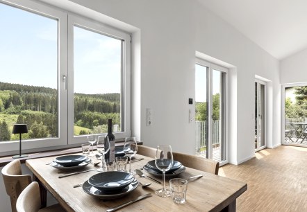 Panorama de la table à manger