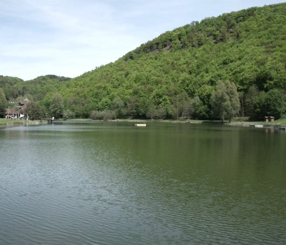 View of the lake