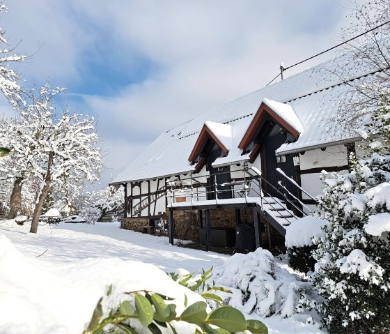Winter in the lovely garden, © Pannhausen
