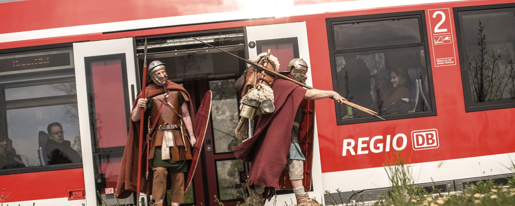 Travel by train to the Roman Canal Hiking Trail, © Andrea Matzner