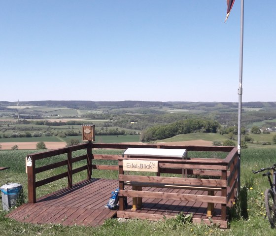 Vue sur l'Eilfe Am Apert près de Büdesheim, © Tourist-Information Prümer Land Elke Dahm