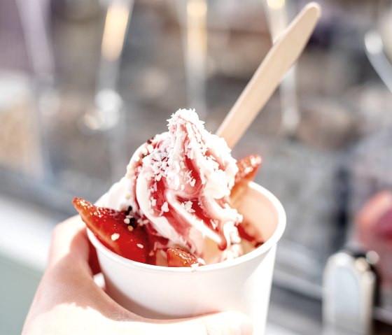 Bevroren yoghurt, © Lemonpie Eventcatering