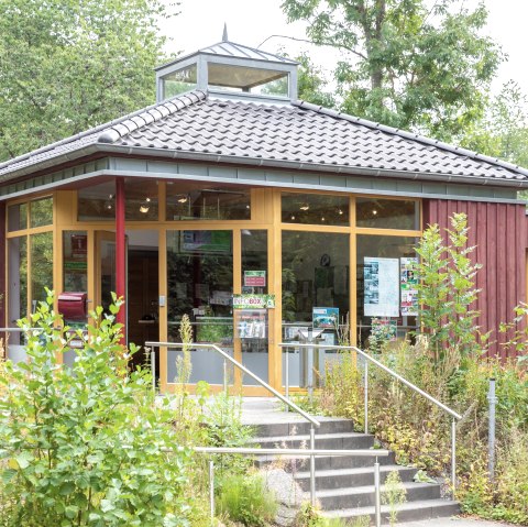 Bienvenue au point d'information du parc national de Zerkall, © Eifel Tourismus GmbH, AR-shapefruitAG
