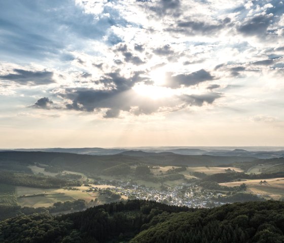 Vue sur Neroth et le Nerother Kopf, © Rheinland-Pfalz Tourismus, D. Ketz
