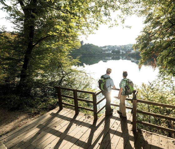 Ulmener Maar sur le sentier des maars et des thermes, © Eifel Tourismus GmbH, D. Ketz