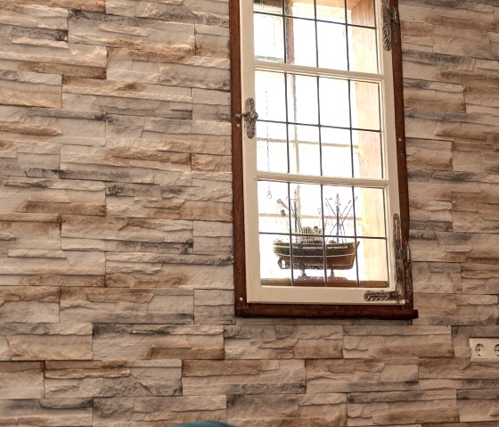 Stollenstube Verblenderwand und Hingucker