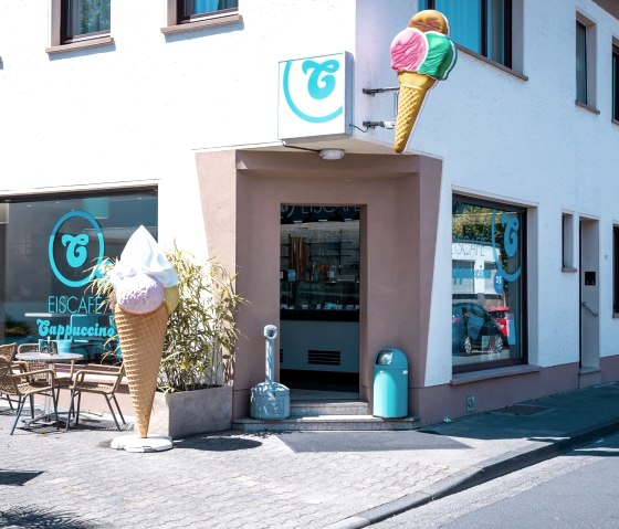 Eiscafé Eingang