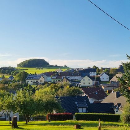 Panorama-uitzicht op het landschap
