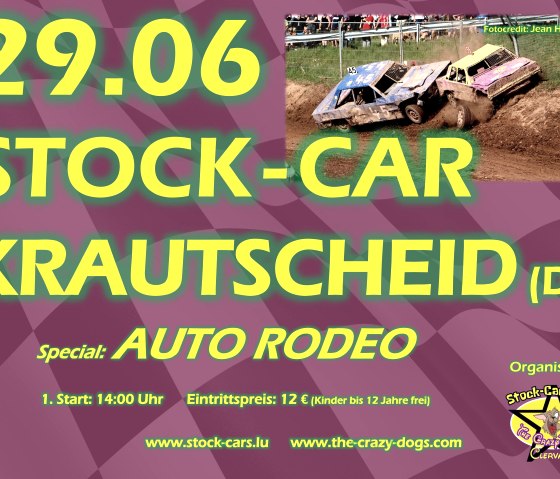 Plakat, © Stock-Car Team The Crazy Dogs Clervaux