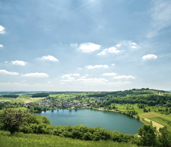 Schalkenmehrener Maar - Nähe Hoher List, © GesundLand Vulkaneifel GmbH/