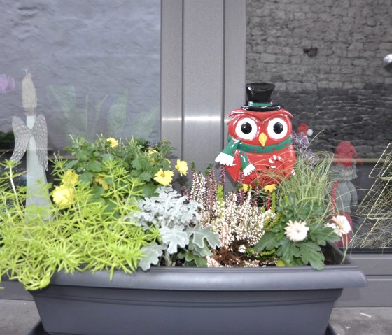 Winterdecoratie buiten