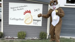 Maskotchen, © Geflügelhof Jünger
