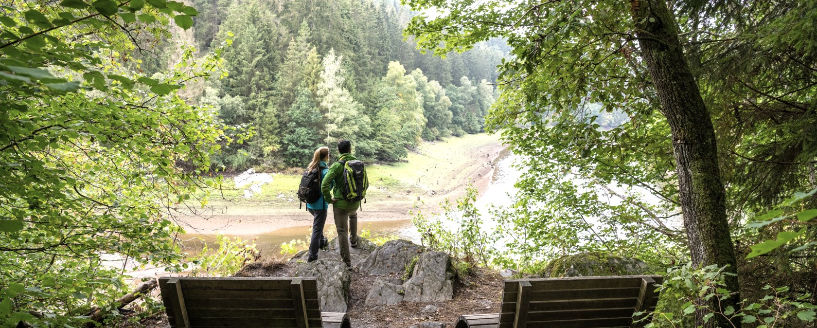 Sinnesliegen Perlenbach-Talsperre-@Eifel Tourismus GmbH, Dominik Ketz, © Eifel Tourismus GmbH, Dominik Ketz