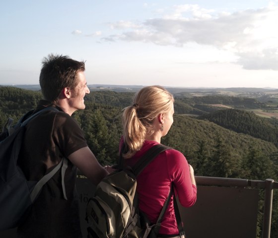 Waldseepfad Rieden - View from the Gänsehalsturm tower, © Traumpfade/Kappest