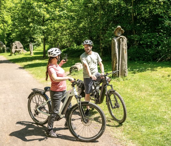 Fietsen door het Nettepark, © Eifel Tourismus GmbH/Dominik Ketz