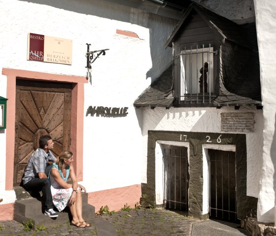De Ahr-bron op het Eifelbronnenpad, © Eifel Tourismus GmbH, D. Ketz