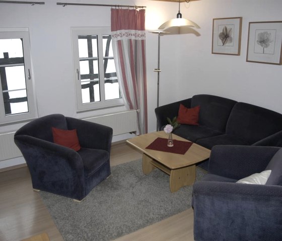 Wohnzimmer im Schwalbennest, © Nordeifel Tourismus GmbH & Pünderhof