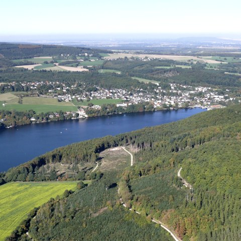 Bassin de retenue d'Obermaubach, © Rureifel-Tourismus e.V.