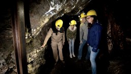 Im Besucherbergwerk Grube Bendisberg, © Vulkanpark GmbH, Martin Christ