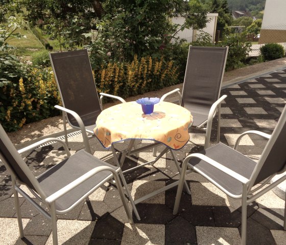 gemütliche Terrasse