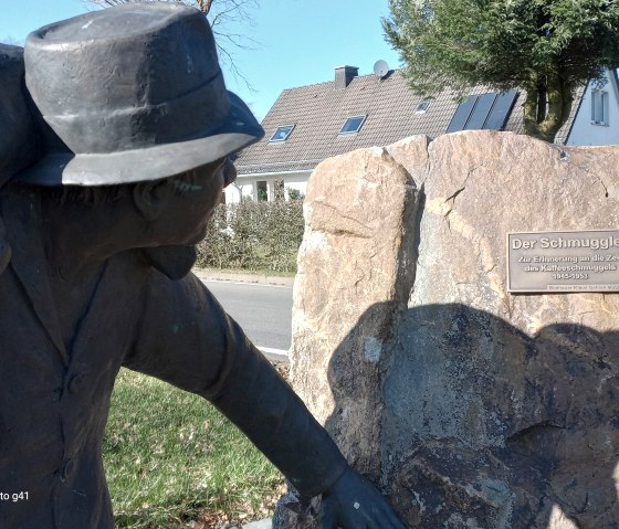 Schmuggler-Denkmal Ehemalige Zollsatation, © Uli Ruland