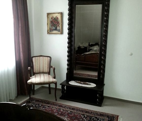 in de slaapkamer