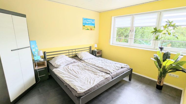 Bright and modern bedroom