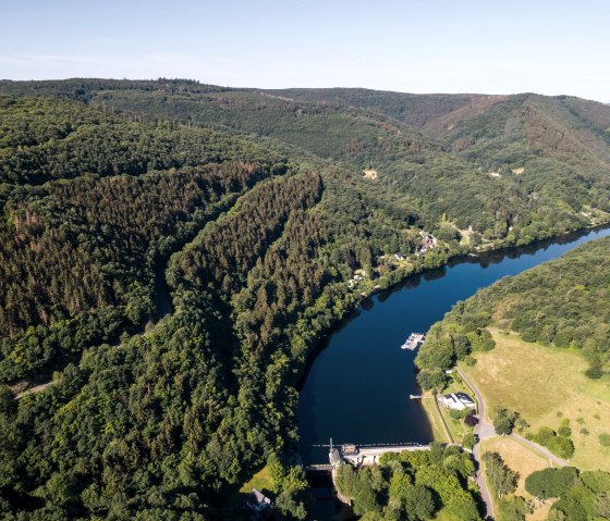 View of the Rur reservoir near Heimbach, © Tourismus NRW e.V.
