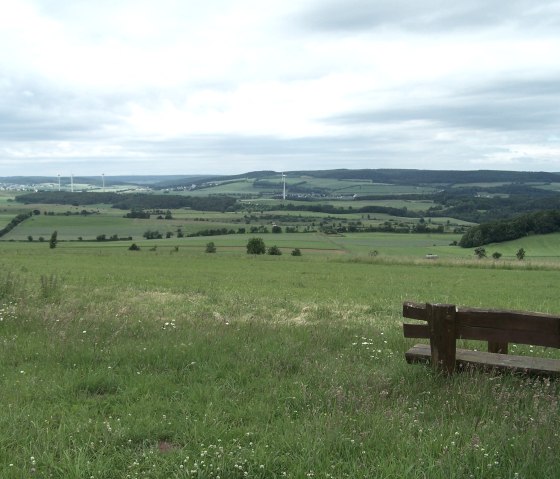 Vue dans la cuvette calcaire orientale, © Naturparkzentrum Prümer Land