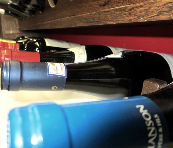regionale und internationale Weinkarte