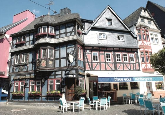 Vue de l'hôtel, © Hotel Blaue Ecke