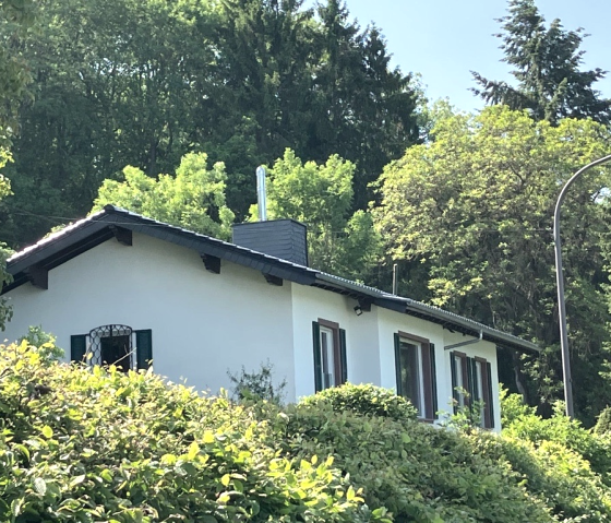 Blick von camping