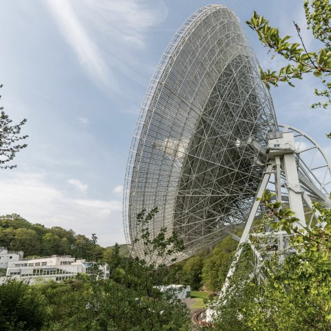 Radioteleskop Effelsberg, © Eifel Tourismus GmbH, Anton Röser
