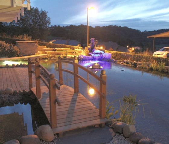 Evening atmosphere at the Maarberg Resort