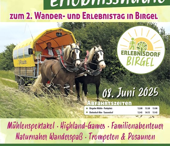 Plakat-Pferdekutsche, © www.erlebnisdorf-birgel.de, Heike Spohr