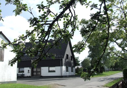 Huis uitzicht, © Nordeifel Tourismus GmbH & Gästehaus Jütten