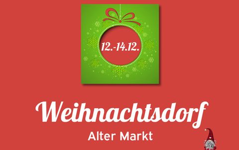 Veranstlatungsbanner zum Weihnachtsdorf