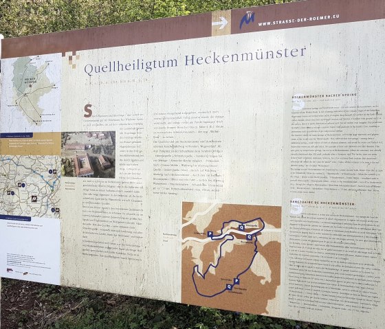 Schéma du sanctuaire de la source, © Tourist Information Wittlich Stadt & Land