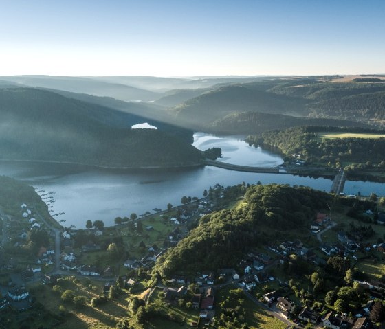Aerial photo Rursee, © StädteRegion Aachen